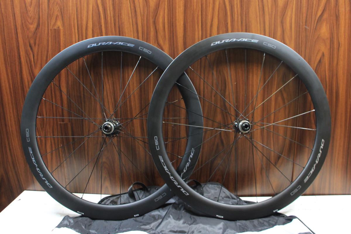 Shimano Dura-Ace WH-R9270-C50-TL Carbon Wheelset 12-Speed Shimano Dura-Ace WH-R9270-C50-TL Carbon Wheelset 12-Speed
