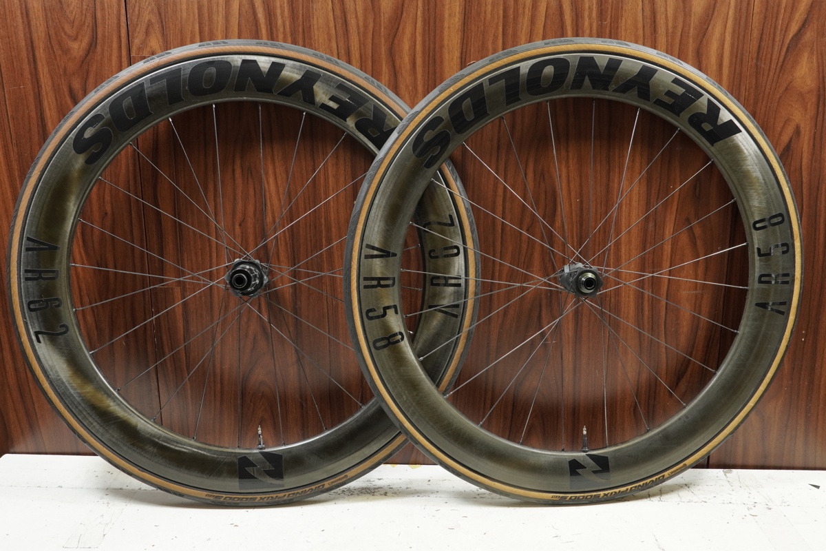 Reynolds ホイール前後セット AR58 62 ディープリム ディスク Reynolds AR 58/62 DB Shimano 11/12s Clincher Tubeless Carbon