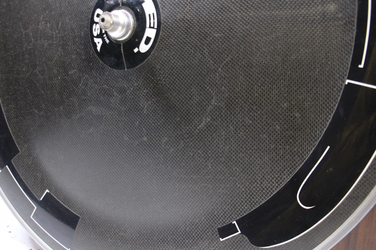 HED Carbon Disc Clincher Rear Wheel, Carbon Hybrid Rim, Shimano 8/9/10s - Picture 12 of 24