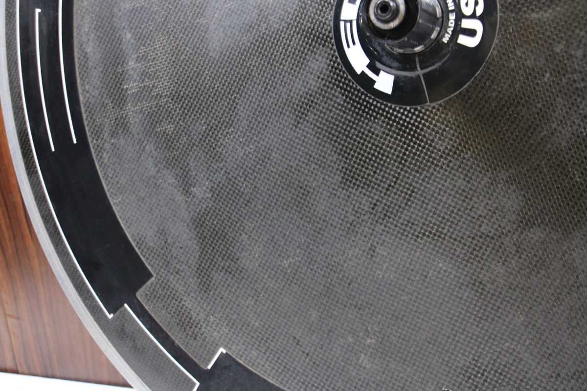 HED Carbon Disc Clincher Rear Wheel, Carbon Hybrid Rim, Shimano 8/9/10s - Picture 21 of 24