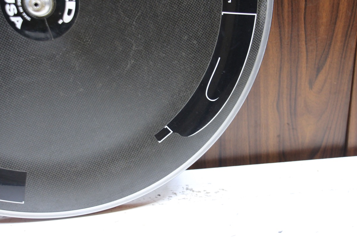 HED Carbon Disc Clincher Rear Wheel, Carbon Hybrid Rim, Shimano 8/9/10s - Picture 7 of 24