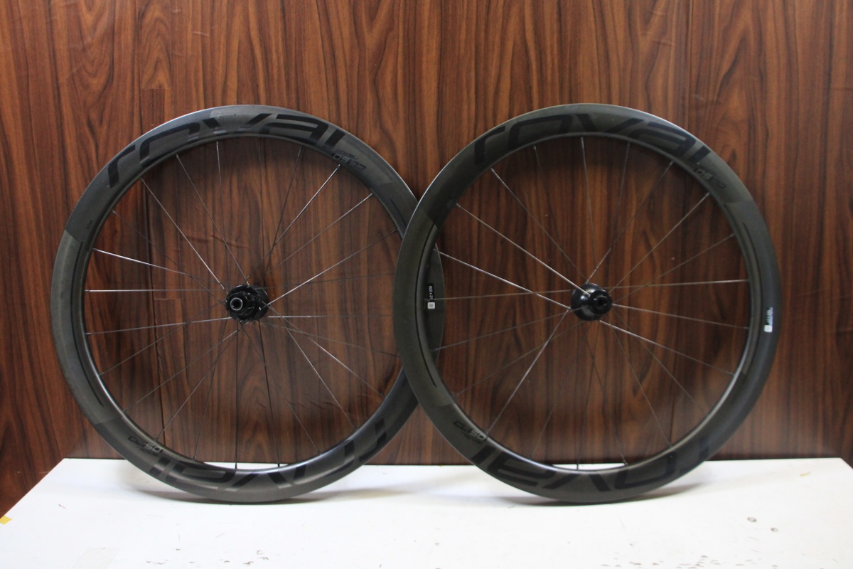 Roval Rapide CL50 Disc Carbon Wheelset Clincher Tubeless Shimano