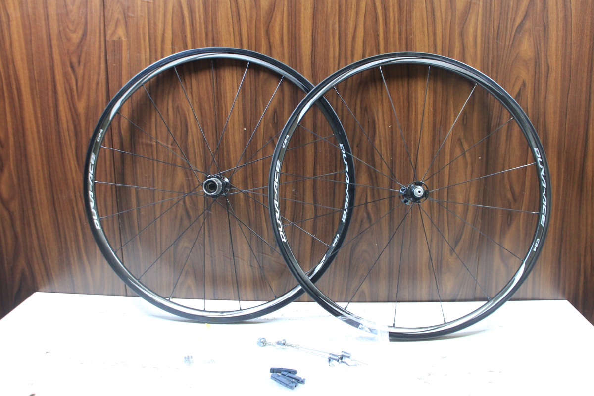 ランキング2025 Shimano Dura-Ace 11 Wheelset Tubular Carbon WH-9000-C24-TU パーツ