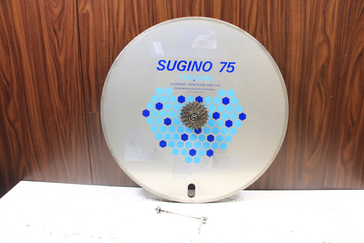 Sugino 75 TyranNo Aluminum Honeycomb Core Tubular Disc Wheel