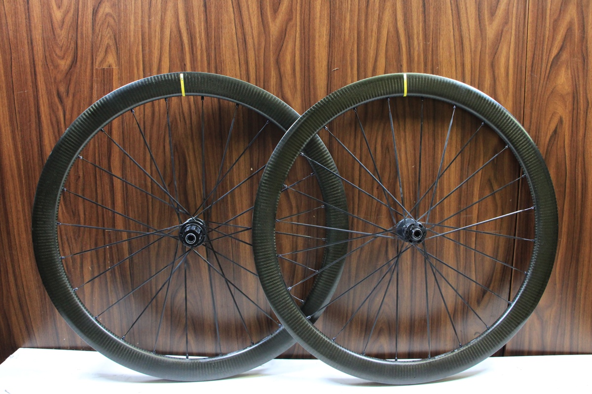 美品！MAVIC COSMIC SLR C19 DISC Mavic Cosmic SLR 45 Disc Shimano Free 11/12s Clincher Tubeless