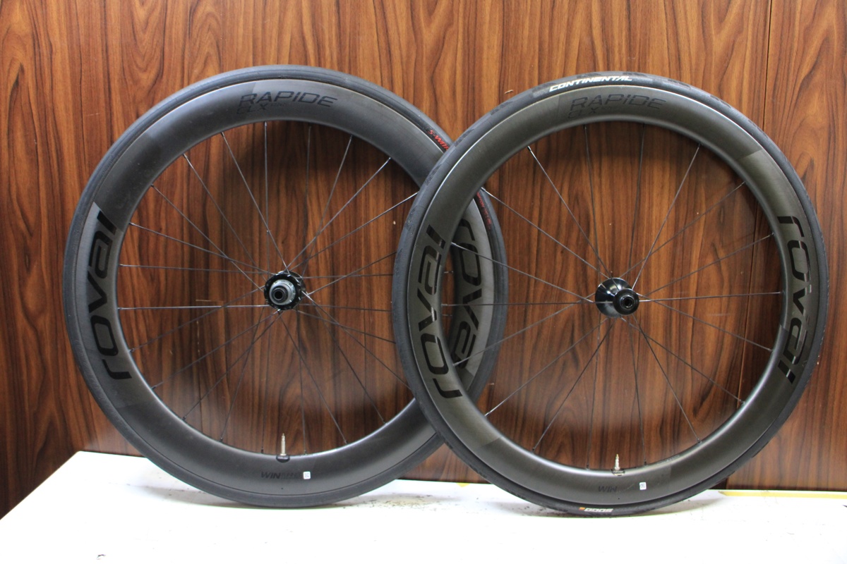 Roval Rapide CLX Disc XDR Carbon Clincher Wheelset SRAM 12-Speed