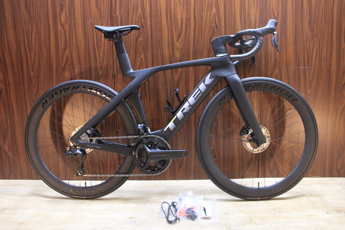 値下げ!! □TREK トレック MADONE SLR Gen7 カーボンフレーム 専用ハンドル付属 2024年 52size 美品 TREK MADONE SLR Gen 7 Carbon Frame 52 (2024) with Handlebar